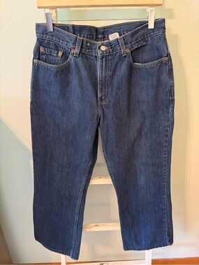Vintage Y2K Levi’s 515 Boot Cut Lower Rise Jeans Made in USA Women Size 12S